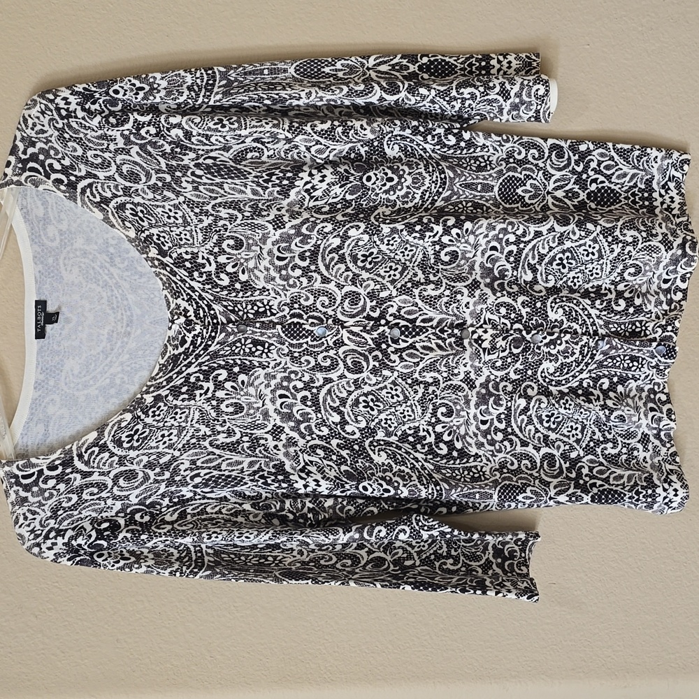 TALBOTS lightweight cardigan top